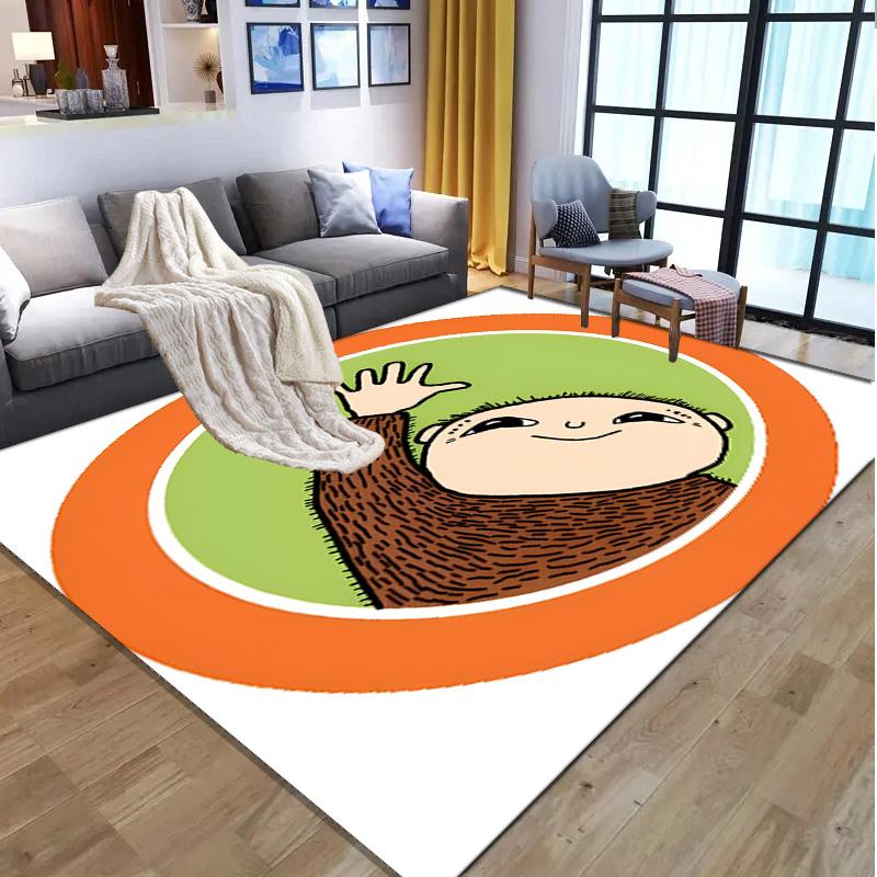Alfons Aberg Pattern Rug, Indoor/Outdoor Mat, for Picnic, Gameroom, Bedroom, Office, Living Room, Home Decor Carpet, Birthday Gift