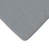 Seat Cushions 4 Pcs Light Grey 40 X 40 X 3 Cm Fabric