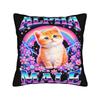 Alpha Male Cat Kitten Funny Pillow Cover Stuff Printed Cushion Cover Decorations Throw Pillow Case Cover Chair Multi Size