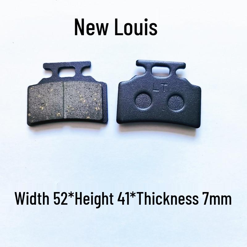 Yadi Tailing Emma Lvyuan Elektrofahrzeug Vorder- und Hinterrad Scheibenbremsbeläge