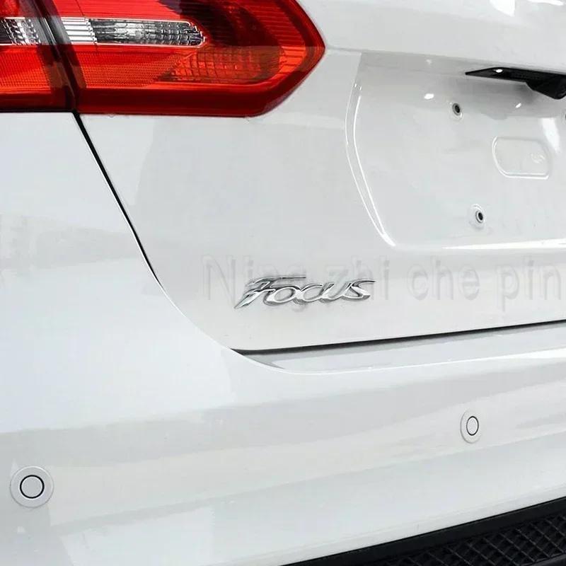 1ks 3D ABS Odznak Letter Car ocas Nálepka Emblém zadního kufru Dekorace pro Ford Focus Logo MK3 MK4 MK6 MK7 MK8 Autodoplňky