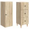 Cabinet Set 2 pcs 33 x 34.5 x 90 cm Particleboard