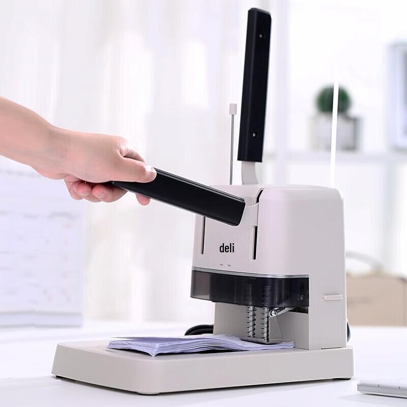 Deli Financial Document Binding Machine