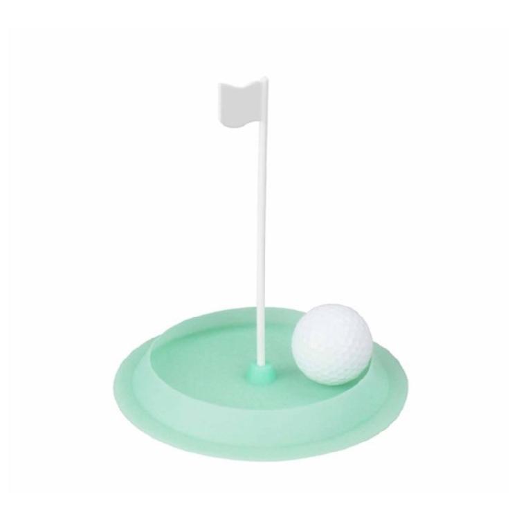 Golf Putting Cup and Flags Soft Rubber Practice Putting Cup Golf Putter Green Cup Training Aids Supplies Easy to Use