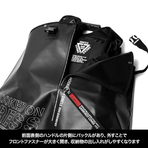 DRESS Game Vest Cover, All-in-One Bag, Waterproof Fishing Bag, Backpack, Car Bag, Large Capacity Storage for Waders, Wading, Floating, and Life Jacket