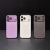 Ultra Thin Matte Silicone Case for iPhone Air 17 16 15 14 13 Pro Max Soft TPU Back Cover for iPhone 16 15 14 Plus Shell