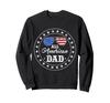 All American Dad July 4th Patriotic American Flag Sweatshirt