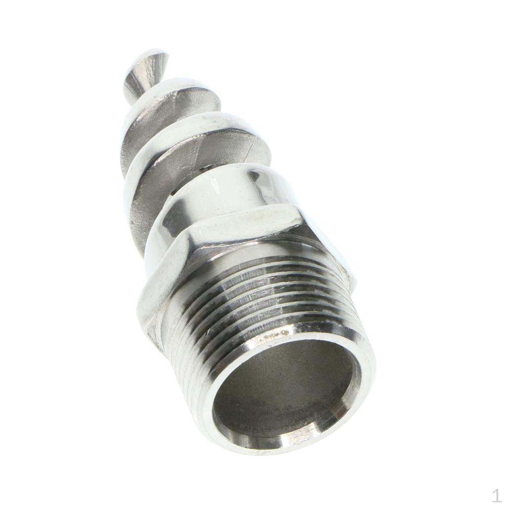 1/4 Stainless Steel Spiral Cone Spray Sprinkler Head