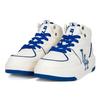 Chunky Liner High Top Skateboard Shoes Unisex White Blue 3ASXCB12N-07BLL