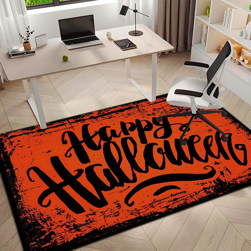 1PC Halloween theme Rug - home decoration Carpet For Living Room Bedroom Flooring Computer Chair Area Rug