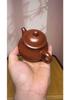 Yixing Zisha Teapot: Handmade Da Hong Pao High Handle Tea Set by Famous Artist