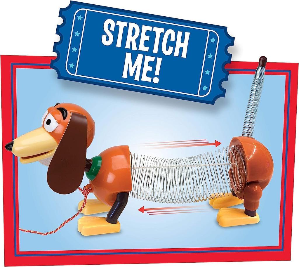 Disney Pixar Toy Story Slinky Dog Pull Toy Retro Packaging RETRO SLINKY DOG PULL TOY Movie Toy Goods [Used]