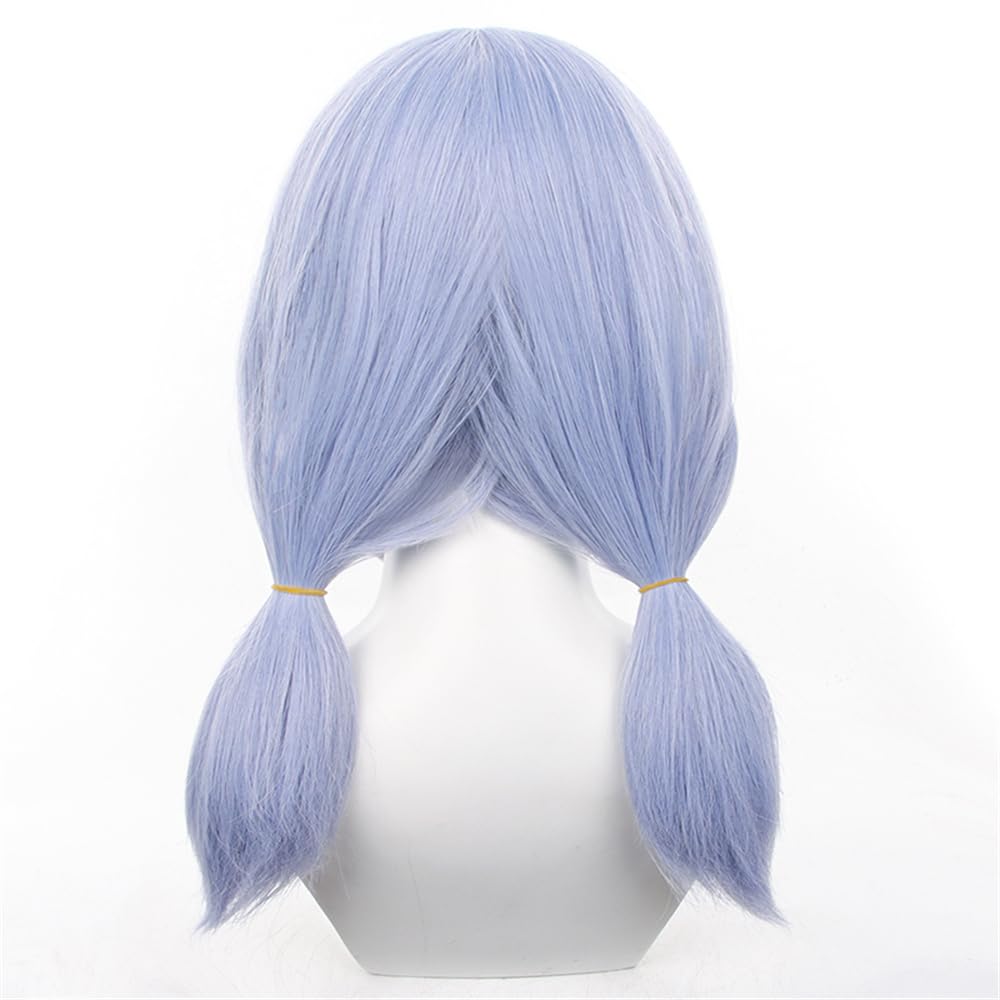 Genshin Impact Sigwyn Wig, Heat-Resistant, Cosplay Wig with Net, Perfect for Events, School Festivals, Cultural Festivals, and Photo Shoots,
