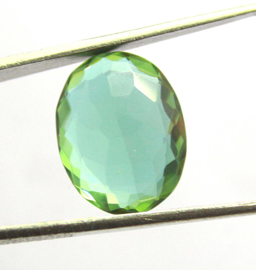 17.35 Carat Washington's Birthday Purple Alexandrite Oval Shape Russia Certified Gemstone SN572