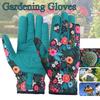 Guantes de jardinería para mujer, de cuero transpirable, con agarre, resistentes a las espinas y a las perforaciones.