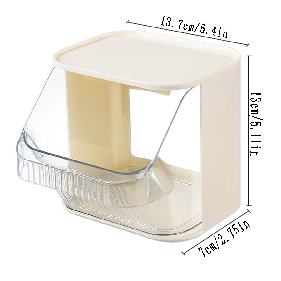 

1/2 шт. домашний креативный настенный многофункциональный органайзер для крема на кухне без отверстий для лука, имбиря и чеснока