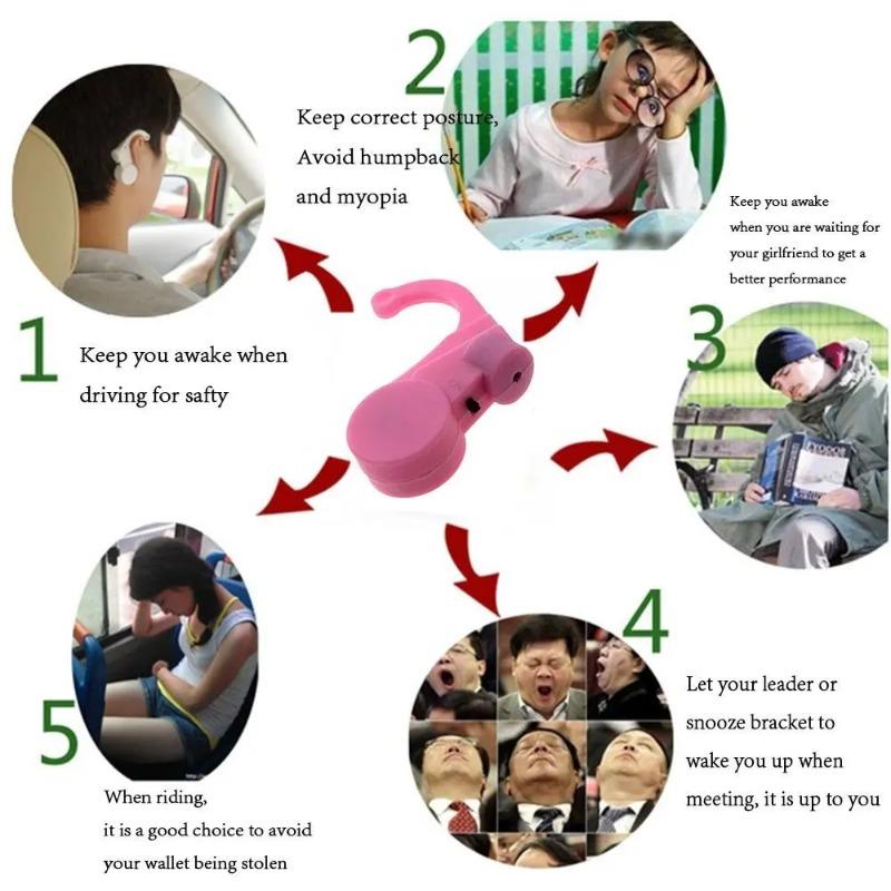 Portable Small Car Safe Device Anti Sleep Drowsy Alarm Alert Sleepy Reminder For Car Driver To Keep Awake Car Safety Products