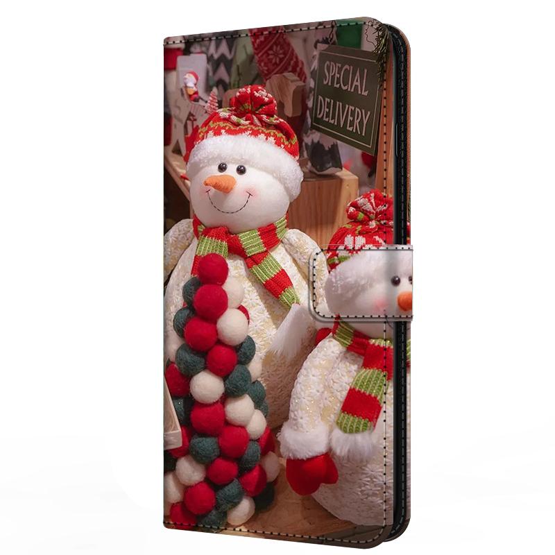 

Wallet For Oneplus Ace 2 3 Pro 3V 3 v Flip Stand Book Phone Cover Magnetic Leather Case Cartoon Anime Merry Christmas Capa Funda Oneplus Ace 3V 5G&Case and strap
