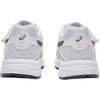 Asics Running Kids Lightweight Breathable Sports Casual Comfortable Versatile Low-Top Running Shoes Kids sneaker White 1014A377-100