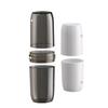 Portable Travel Toothbrush and Mouthwash Cup Set with Storage Compartments