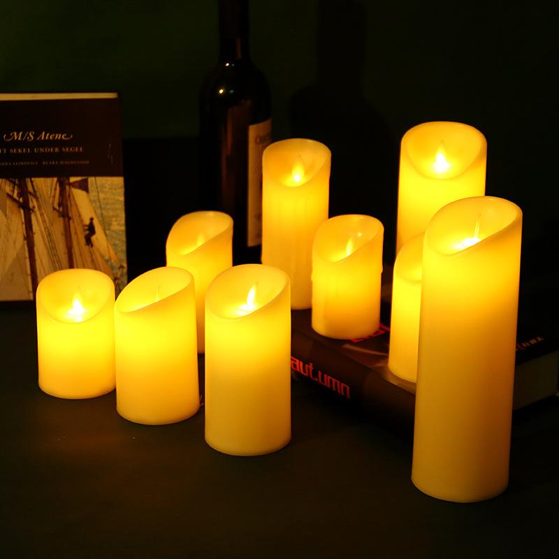 Cross-Border LED Candle Lights for Home, Weddings, and National Day Decor