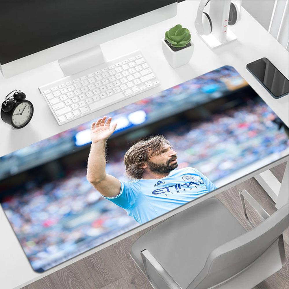 Player Action Field Gaming Mouse Pad Desk Mat HD Print Desk Pad Non-Slip Rubber Bottom Computer Desk Office Decoration Accessory