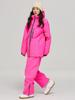 Unisex Windproof Warm Ski Suit Set for Outdoor Skiing (Single & Double Board, Plus Size Available)