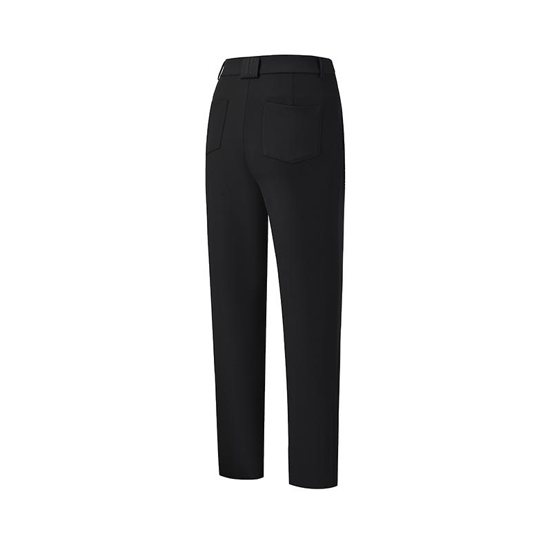 Fila Golf Series Simple Classic Sports Versatile Comfortable Knitted Casual Pants Women Bottoms A11W625605FBK