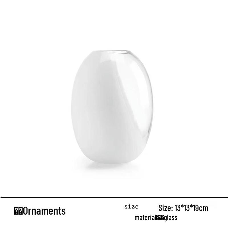 Современная стеклянная ваза-пузырь из хрусталя: Элегантный декор для дома и отеля