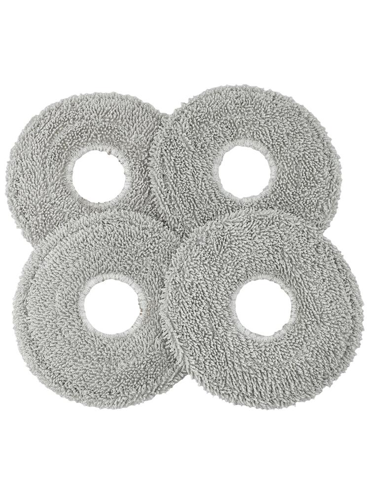 4/10 Pcs Mop Pads Washable Cleaning Cloth For Mova E30 For Ultra Vacuum Cleaner Replacement Spare Parts