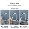 Universal Swivel Kitchen Faucet Nozzle with Anti-Loosening Rotatable Extension Hose