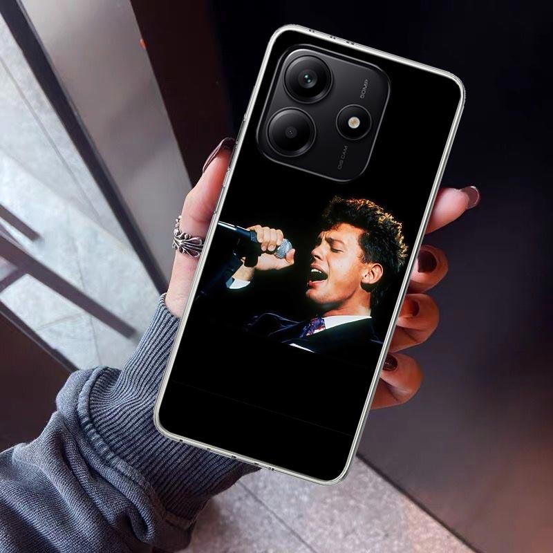 

L-Luis M-Miguel Singer Phone Case For Xiaomi Redmi Note 10 11 12 13 14 15 Pro Plus 11S 12S 14S 11T 11E 10S Soft TPU Back Cover R Redmi Note 14 4G