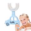 Yulokdwi U-Shaped Silicone Toothbrush, Toddler Toothbrush | Full Mouth Toothbrush with Soft Silicone Bristles, Oral Care for Boys, Girls, Kids, and To