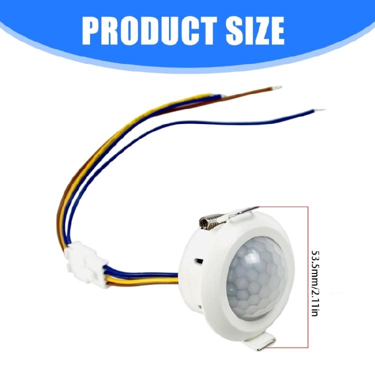 Human Body Motion Sensors Light Switches LED Motion Sensors Detection Automatic Sensors Light Switches for Lighting Lamp