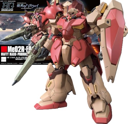 

[HG] HGUC Messer F01 Type Me02R-F01 Hathaway s Flash 1/144 Scale Pre-Colored Plastic Model