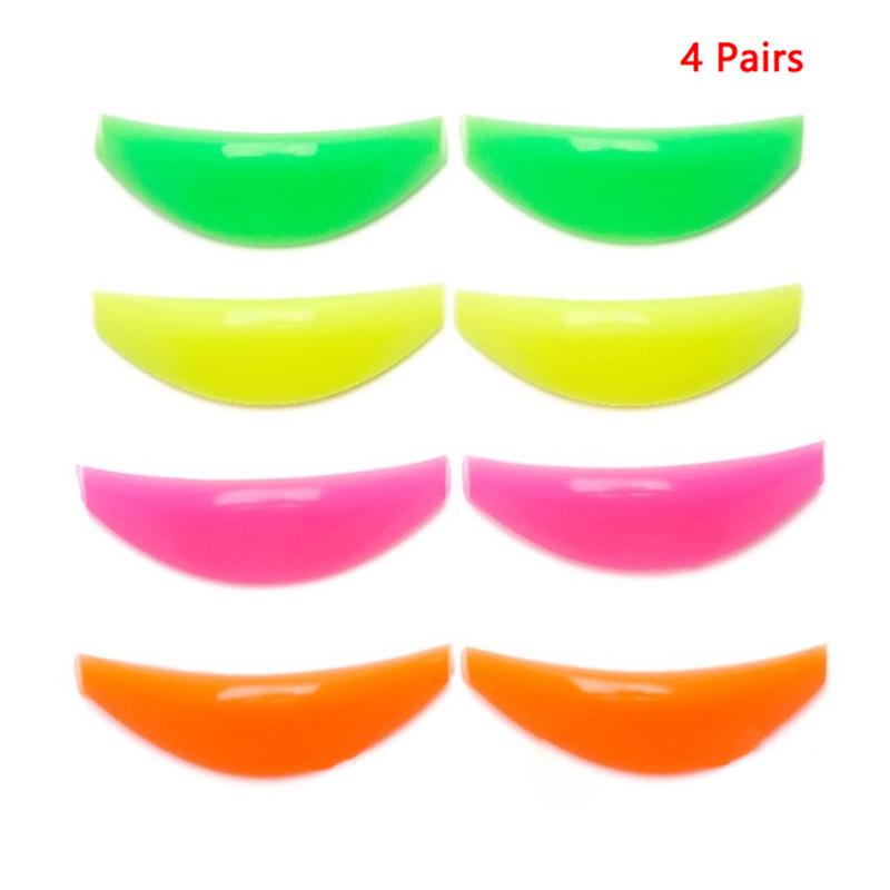 4 пары многоразовых силиконовых щипцов для завивки ресниц, щипцы для завивки ресниц onesize