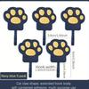 5PCS Cute Cat Claw Adhesive Hooks, Strong Self-adhesive, Wall-friendly No Damage, Great for Keys and Small Items In Bathroom, Dorm and Home.