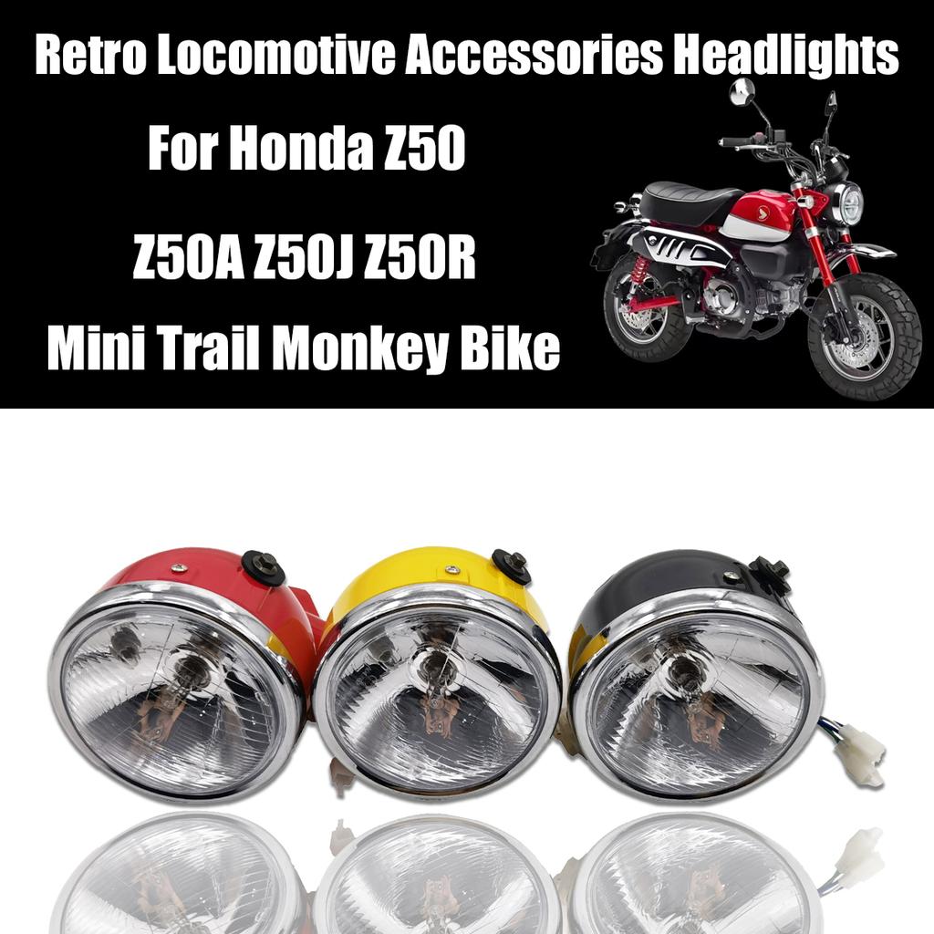 Parts For Honda Z50 Z50A Z50J Z50R Mini Trail Monkey Bike Motorcycle Retro Locomotive Accessories Headlights