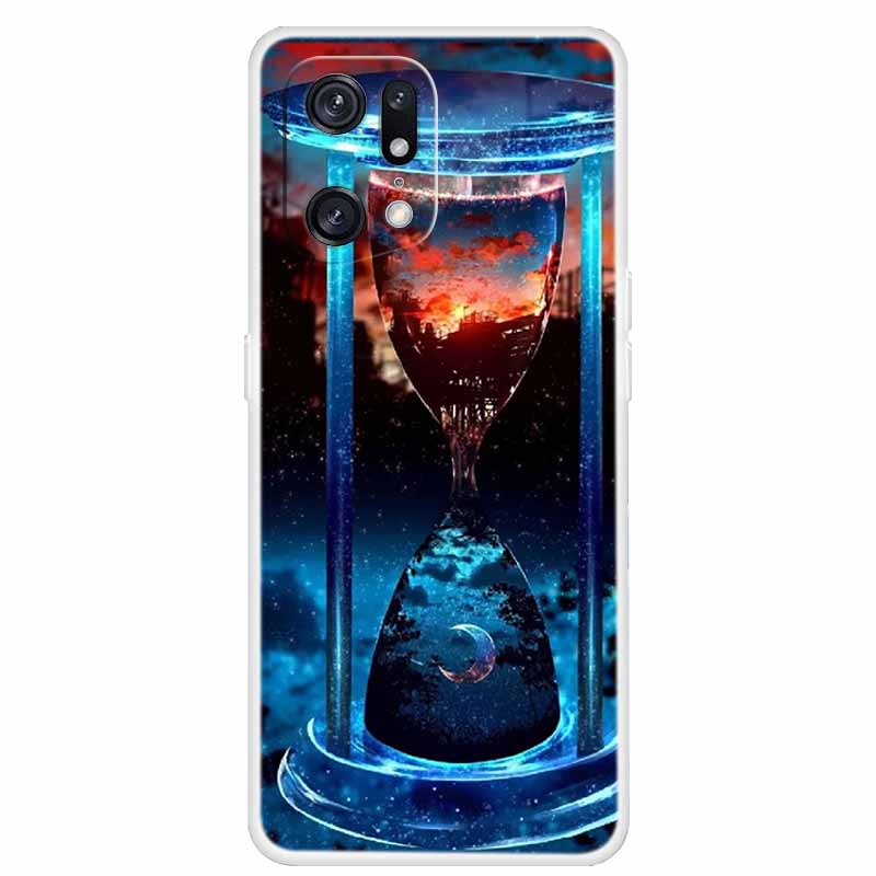 For OPPO Find X5 5G Cases X5 Pro Clear Marble Soft TPU Silicone Cases For Oppo Find X5 Pro Cover 6.7'' Transparent Fundas FindX5