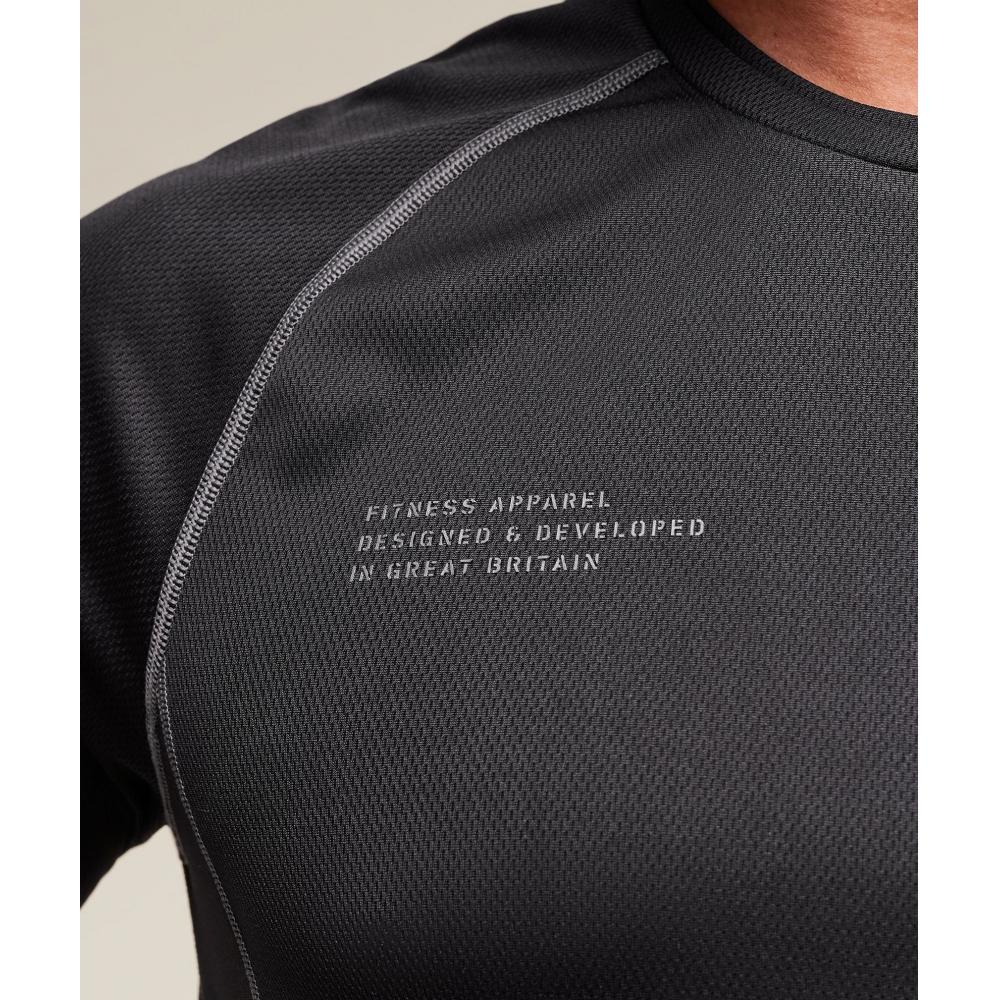 Gymshark Taktisches T-Shirt Schwarz A2b5x Bb2j