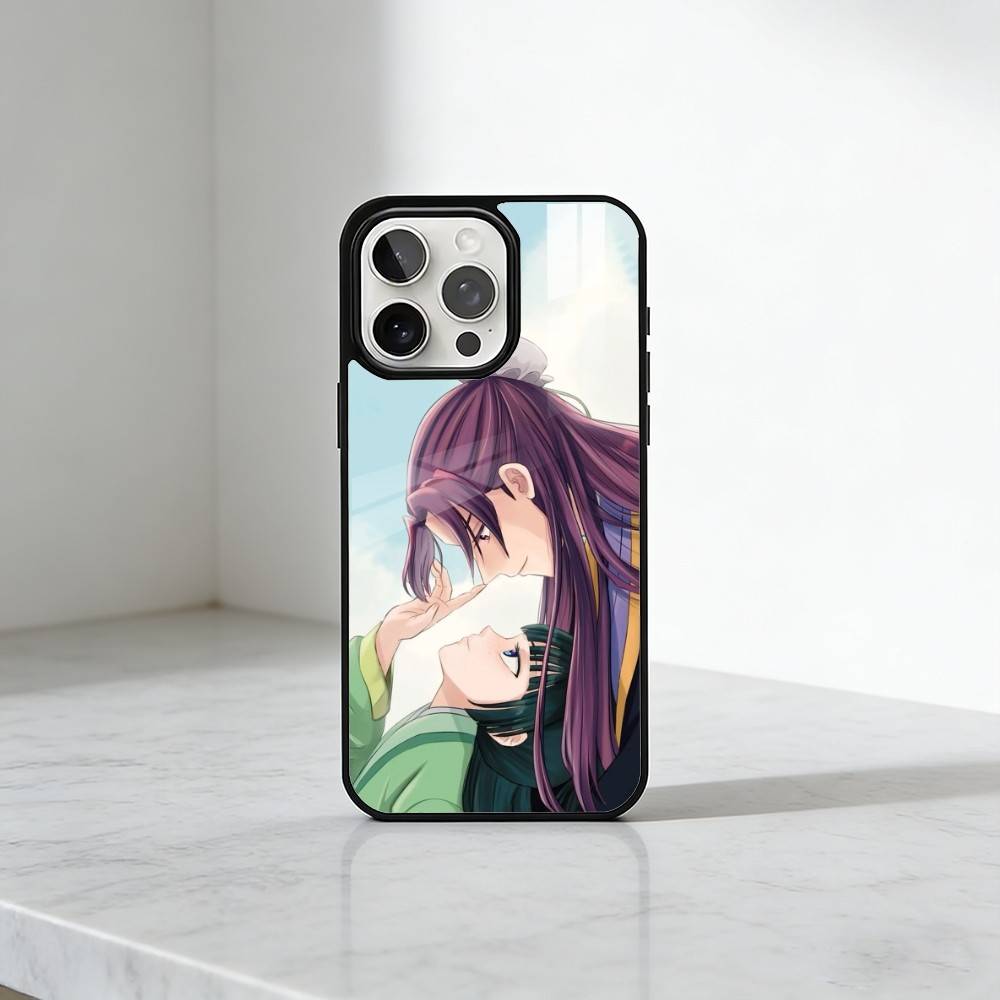 The A-Apothecary Jinshi And Maomao Phone Case For iPhone17,16,15,14,13 Plus,Pro Max Magnetic For Magsafe Wireless Charging