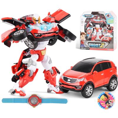 Big ABS Tobot Transformation Robot Toys Korea Cartoon Brothers Anime Tobot Deformation Car Airplane Toys for Child Gift