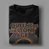 Queens of the Stone Age TShirt Beach Novelty TShirts Mens Cotton ONeck Plus Size Tees ShortSleeved Y2K Funny Tops