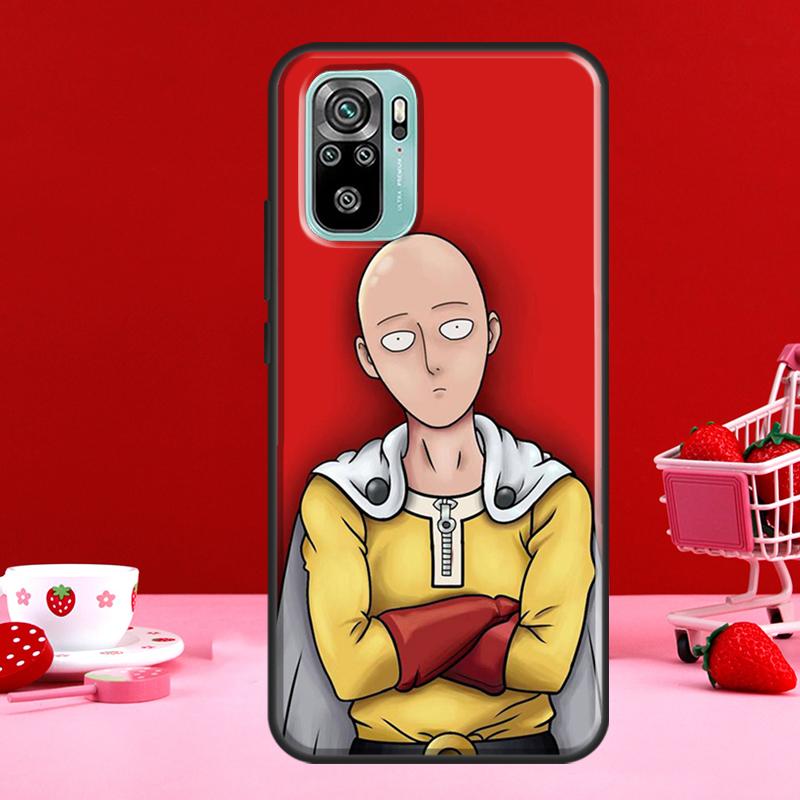 One Punch Man Anime For Redmi Note 10 Pro Case For Redmi Note 11 Pro Note 8 9 Pro 9S 10S 11S 9C 9A 9T Cover