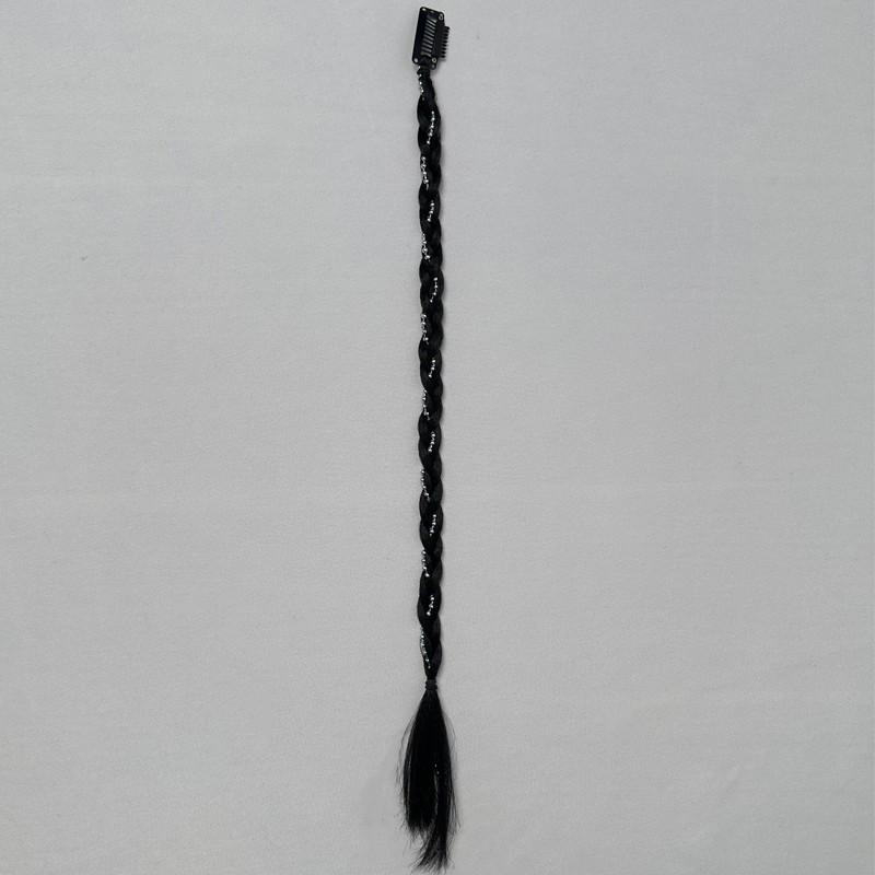 Children's Hair Accessories Wigs Twisted Braids Girls 'clips Imitation Boxing Ponytail Fake Headwear