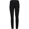 Adidas Originals Solid Color Slim Fit Mid Waist Sports Fitness Pants Women Bottoms Black DU7196