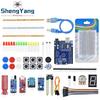 TZTUNO R3 Basic Starter Kit For Arduino DIY Kit DHT11 / Breadboard / Sound Sensors / Soil Moisture Humidity Sensors + Retail Box
