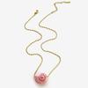 Ceramic Conch Pendant Necklace Stainless Steel Chain Collarbone Chain Fashion Conch Necklace  Women