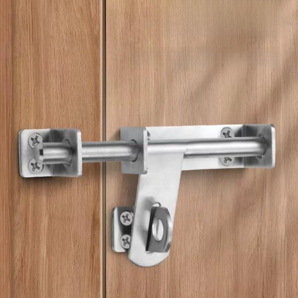 Diebstahlsichere Türschnalle Riegel Schwerlast Türschloss Schnalle Türriegel Falle Verschluss Schrank Fenster Tür