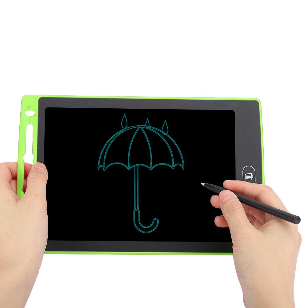 8,5-Zoll LCD Schreibtafel Kinder Smart Graffiti Zeichenbrett Monochrom Handschrift